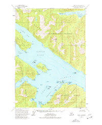 1951 Map of Sitka C-5, Sitka Borough, AK — High-Res, 1977 Print | Pastmaps